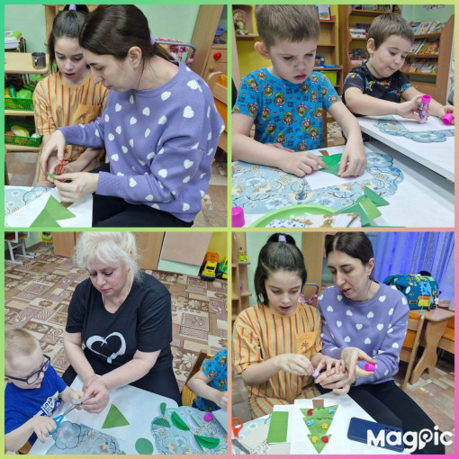 Творческая мастерская по изготовлению ёлочек Творческая мастерская по изготовлению ёлочек.